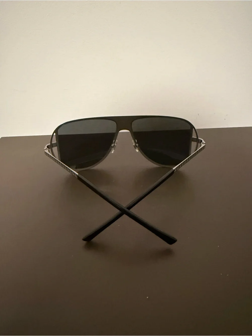 Versace (VE2212) Silver Aviators, stylish ready for all year round action
